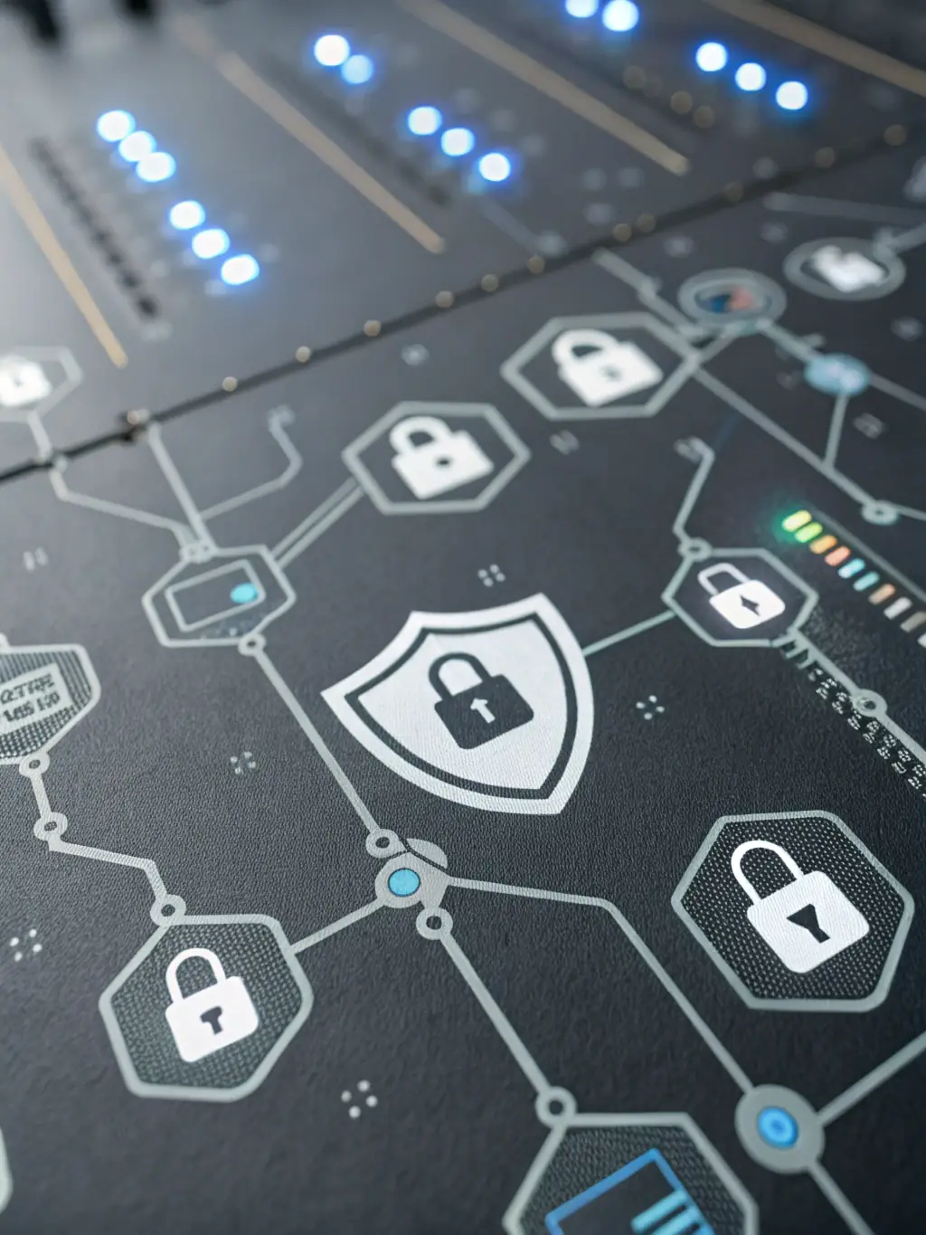 A secure digital interface displaying financial transactions and security protocols, representing Contact-Sales.online's commitment to secure financial solutions.